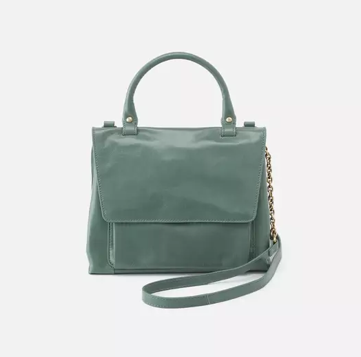 Hobo Meter Crossbody - Bottle Green - Gabrielle's Biloxi