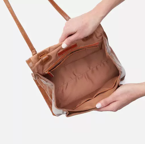 Hobo Meter Crossbody - Truffle - Gabrielle's Biloxi