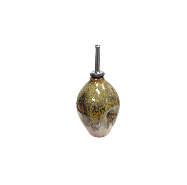 Dock 6 Pottery Oil Cruet Copper - Gabrielle's Biloxi