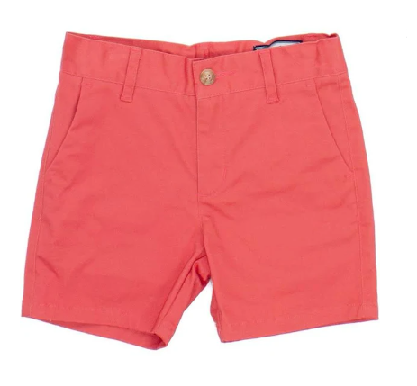 Properly Tied Kids Patriot Short - Coral - Gabrielle's Biloxi
