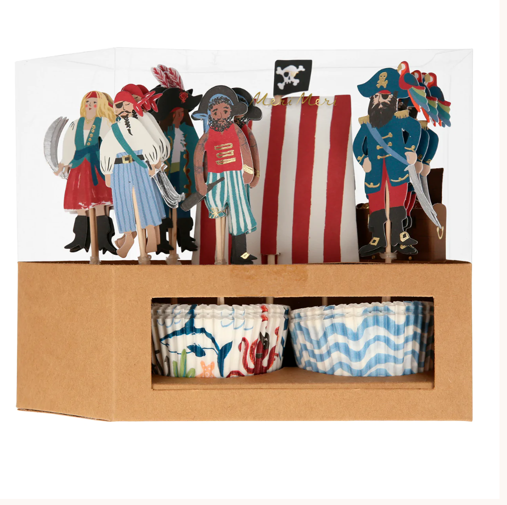 Meri Meri Pirate Ship Cupcake Kit - Gabrielle's Biloxi