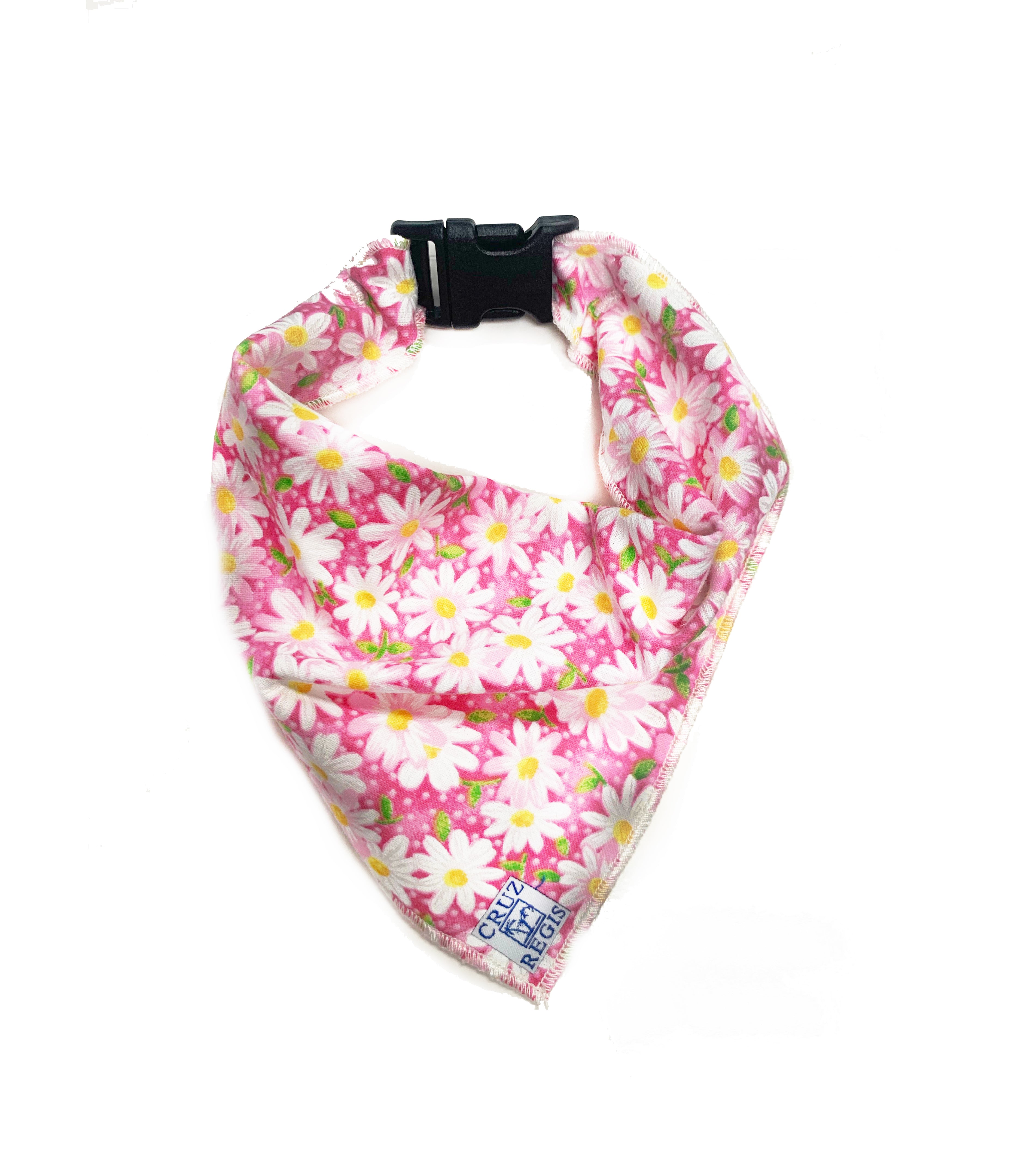 Cruz & Regis Bandana - Pink Daisy - Gabrielle's Biloxi