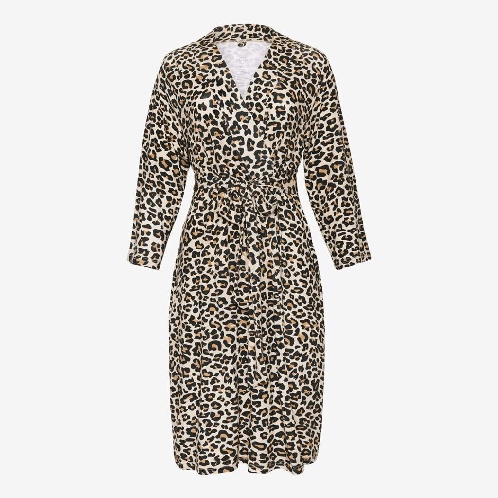 Posh Peanut Lana Leopard Tan - Mommy Robe - Gabrielle's Biloxi