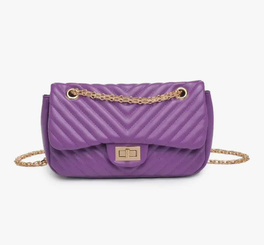 Ayden Crossbody - Purple - Gabrielle's Biloxi