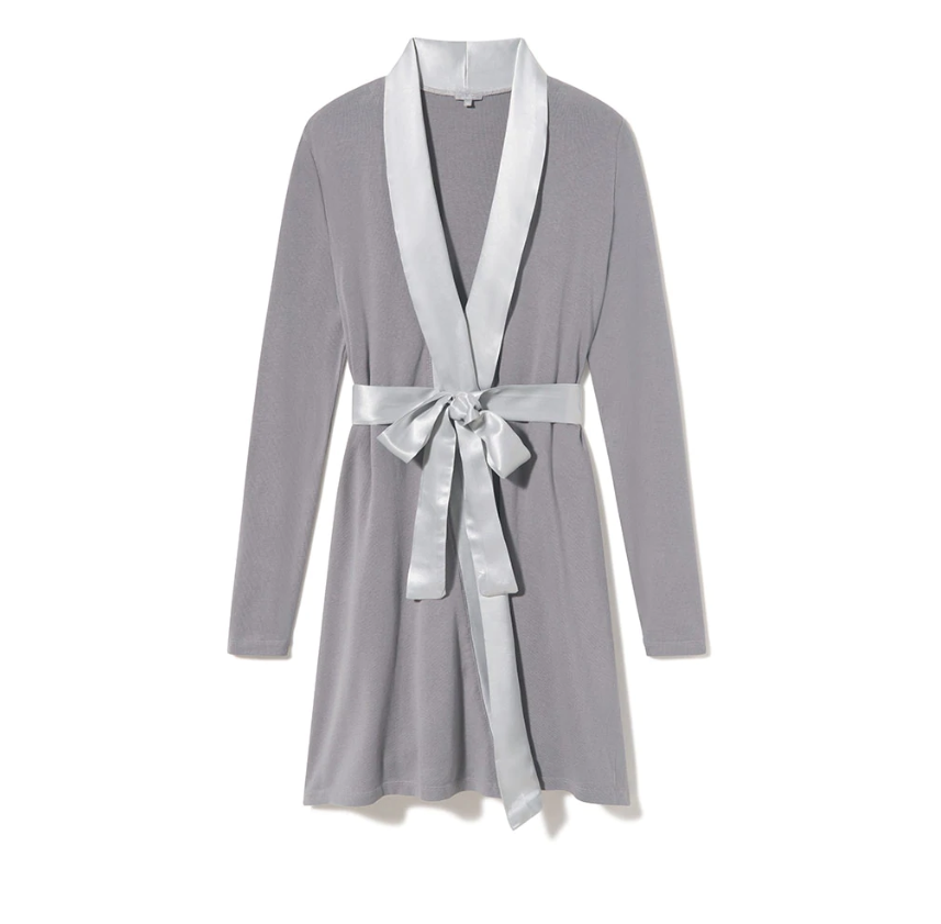 PJ Harlow Shala Robe Dark Silver - Gabrielle's Biloxi