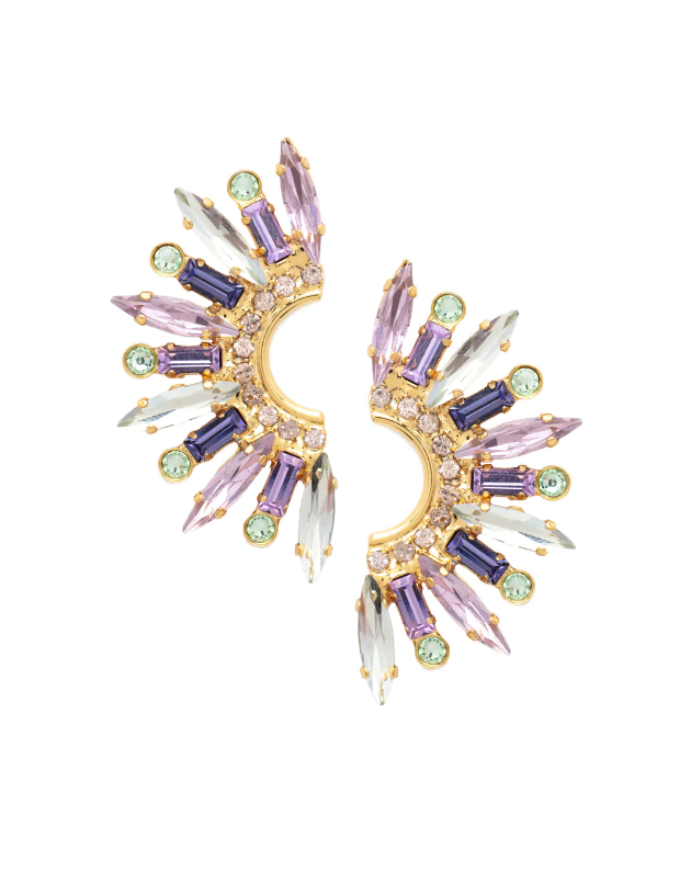 Sorrelli Esmeray Statement Earring Spring Rain - Gabrielle's Biloxi
