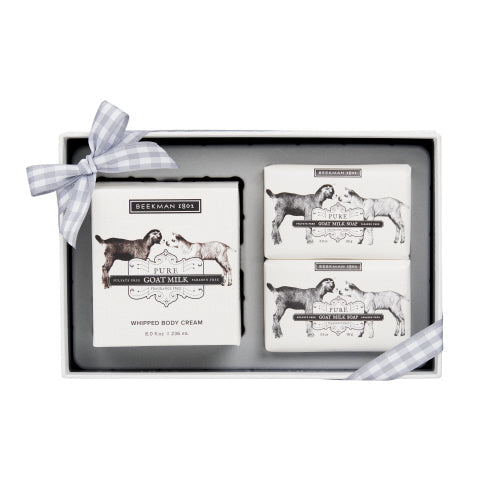 Beekman Pure Goat Milk Soap & Body Cream Sampler - Gabrielle's Biloxi