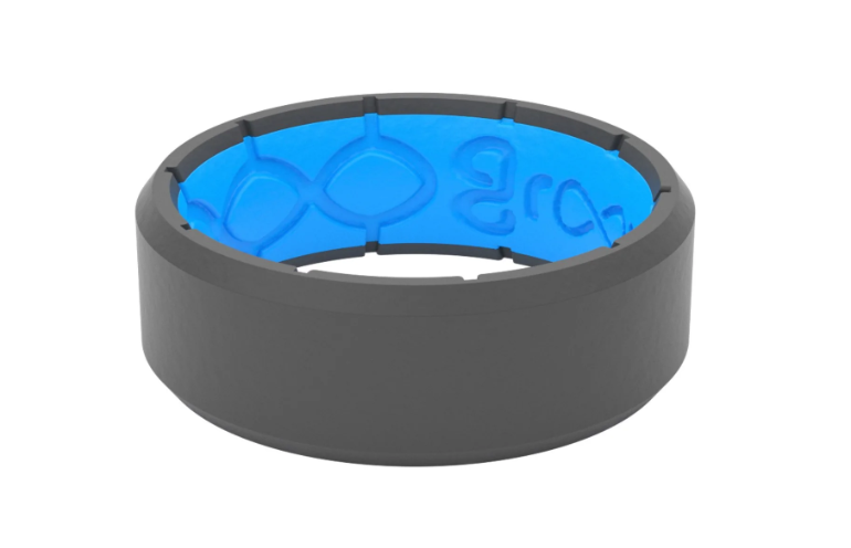 Groove Ring Edge Deep Stone Grey - Gabrielle's Biloxi