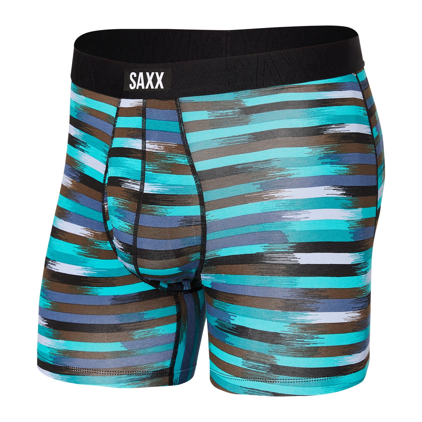 Saxx Undercover Boxer BR Fly Black Reflective Stripe - Gabrielle's Biloxi