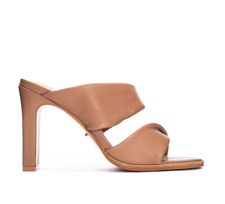 42 Gold Leven Sheep Leather Heel - Tan - Gabrielle's Biloxi