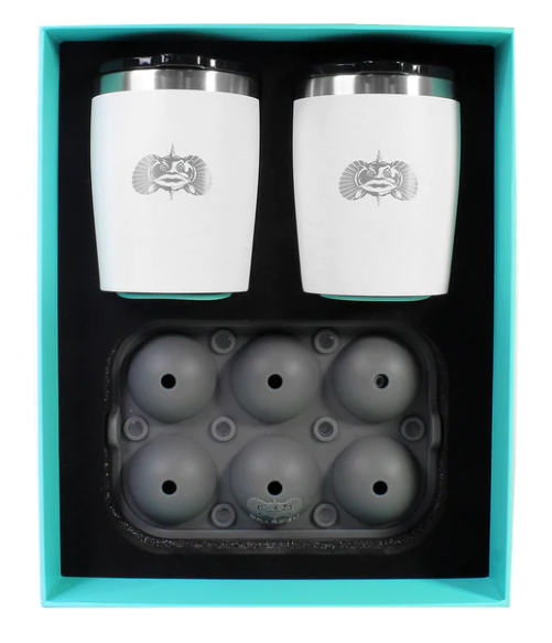 Toadfish Rocks Tumbler Set with Ice Tray - Gabrielle's Biloxi