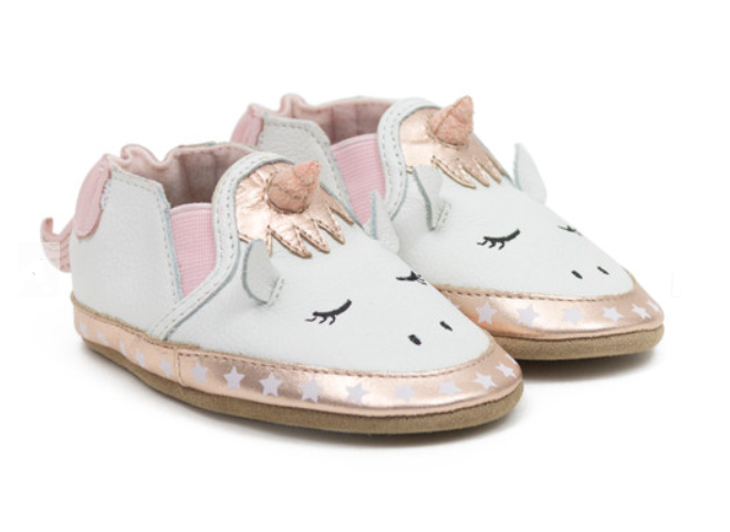 Robeez Evie Soft Sole White Girls - Gabrielle's Biloxi