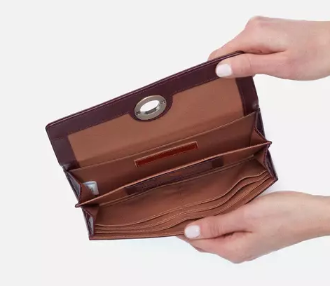 Hobo Mila Wallet XBody Merlot - Gabrielle's Biloxi