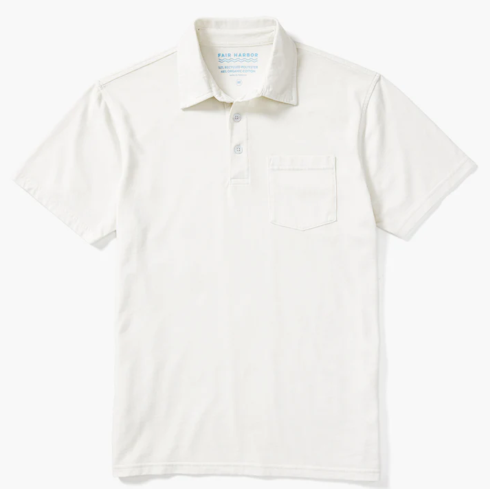 Fair Harbor The Atlantic Polo - White - Gabrielle's Biloxi