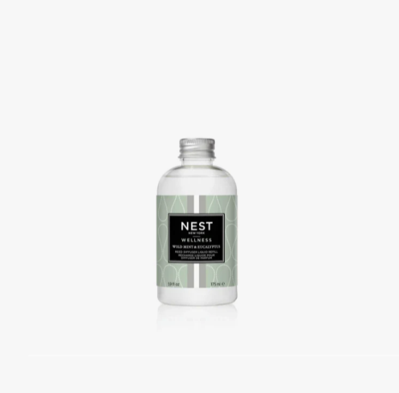 Nest Reed Diffuser Liquid Refill - Wild Mint & Eucalyptus - Gabrielle's Biloxi