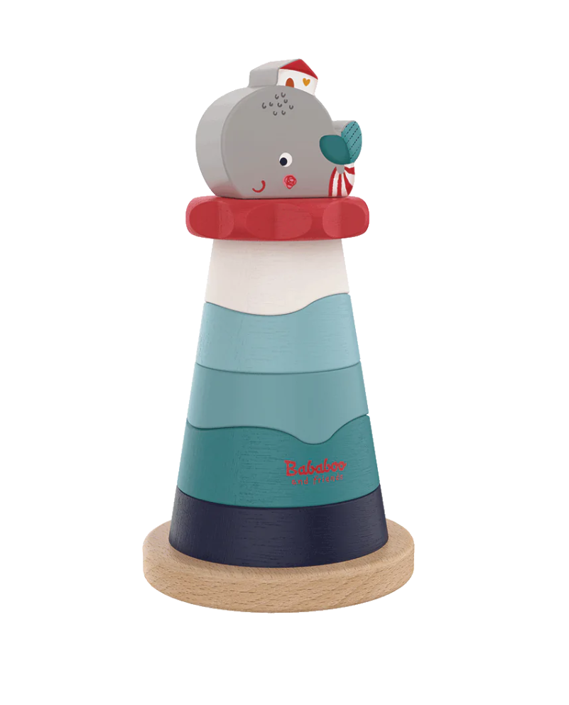 Whale Wilma Stacking Toy - Gabrielle's Biloxi