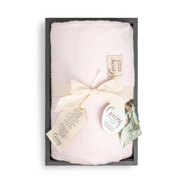 Demdaco Weighted Throw Blanket - Pink - Gabrielle's Biloxi