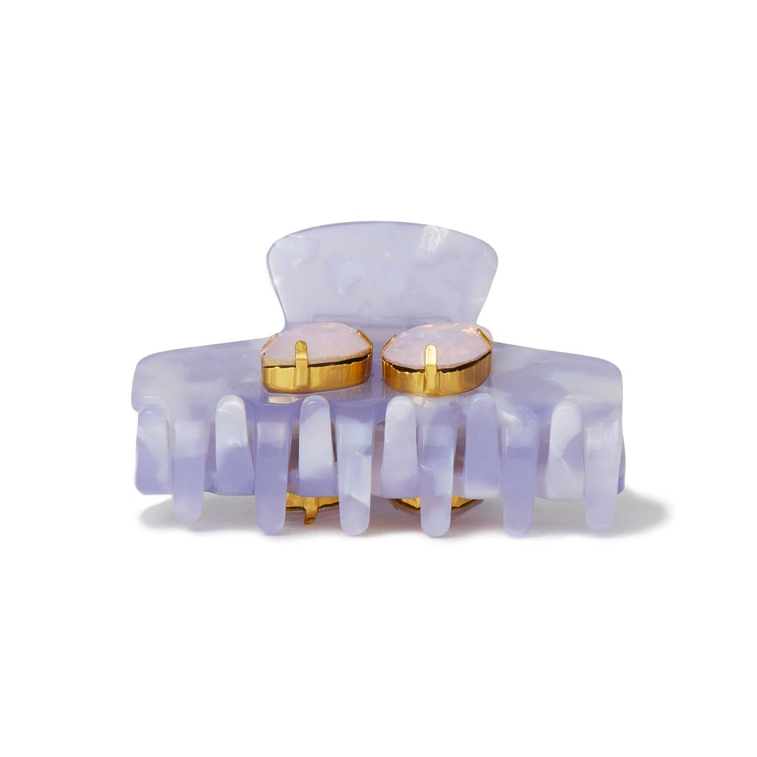 LILAC MINI CRYSTAL CLAW CLIP - Gabrielle's Biloxi