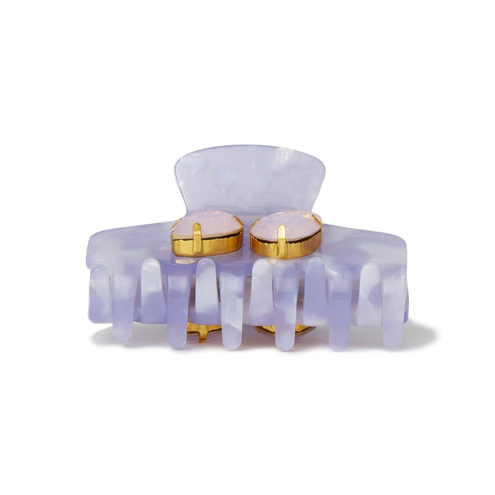 LILAC MINI CRYSTAL CLAW CLIP - Gabrielle's Biloxi