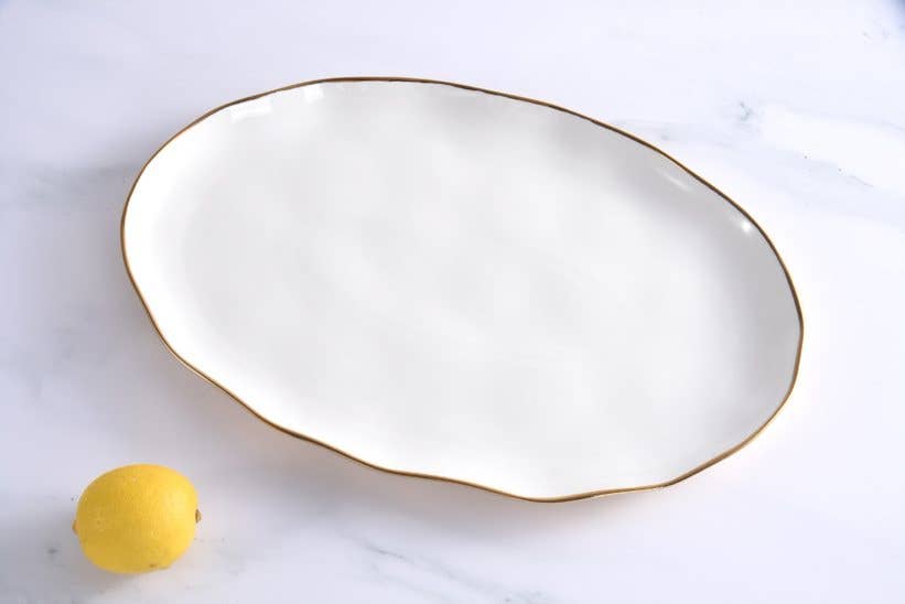 Pampa Bay Oval Platter - Gabrielle's Biloxi