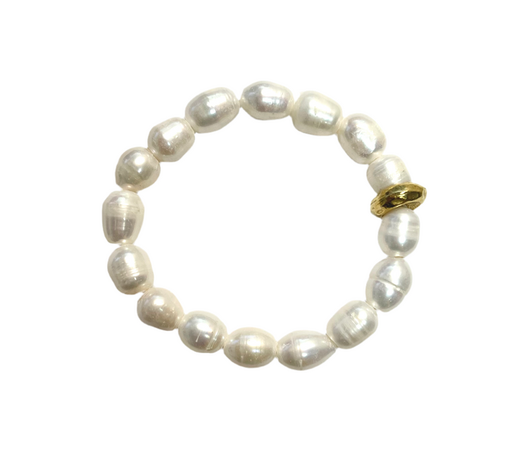 Pearl Stretch Bracelet - Gabrielle's Biloxi