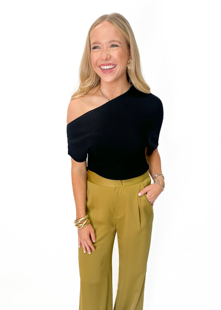 Crosby Cora Trouser - Amber Green - Gabrielle's Biloxi