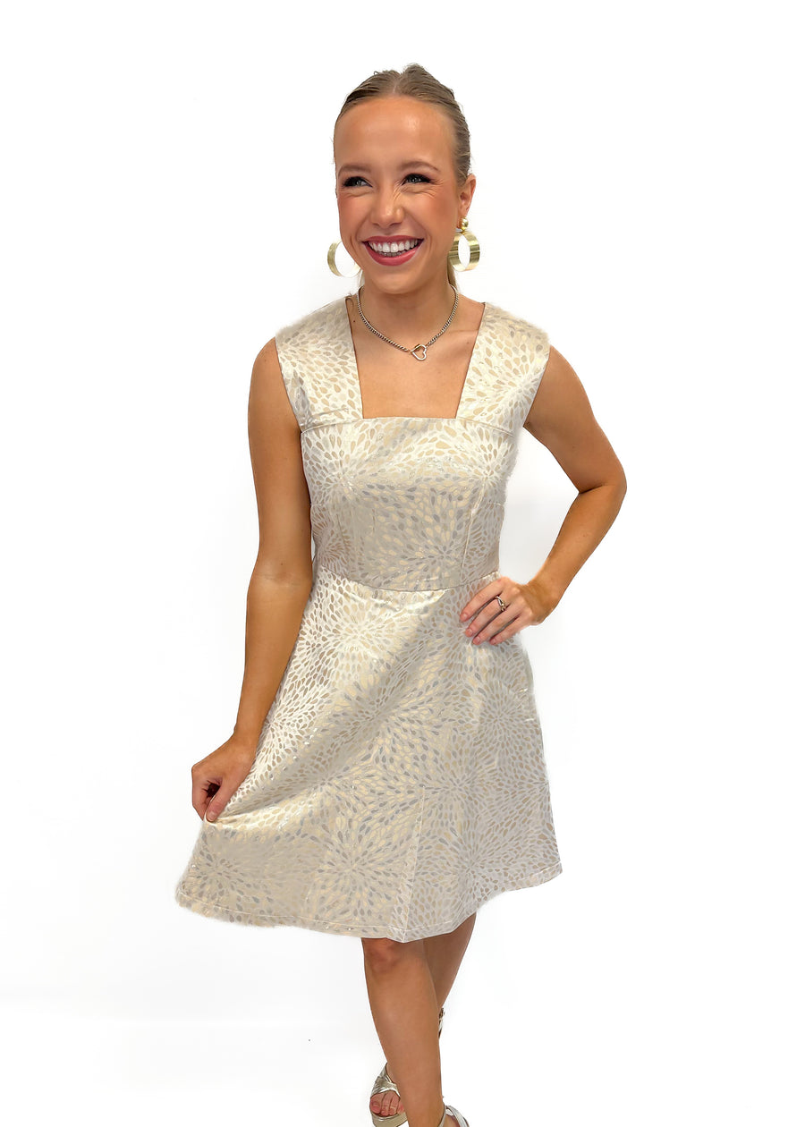 Molly Bracken Dress - Beige - Gabrielle's Biloxi