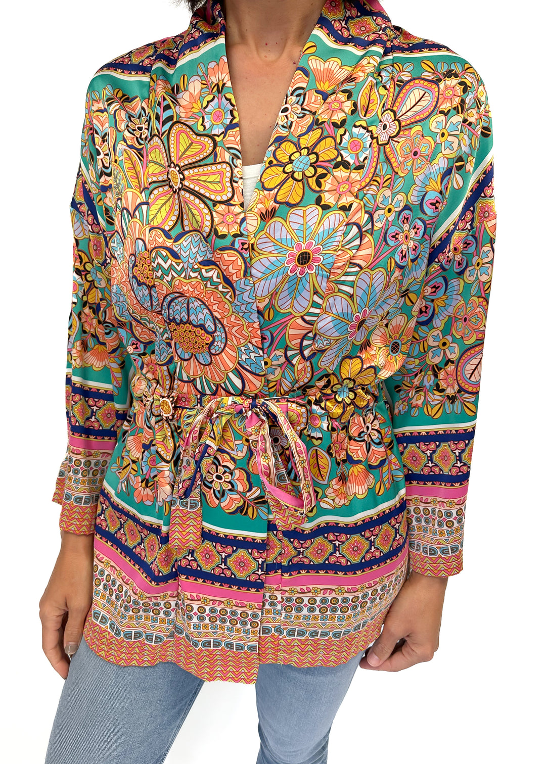 Molly Bracken Kimono with Tie - Gabrielle's Biloxi