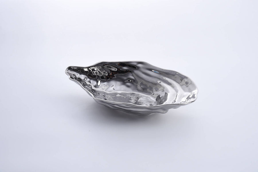 Pampa Bay Large Oyster Bowl - Silver - Gabrielle's Biloxi