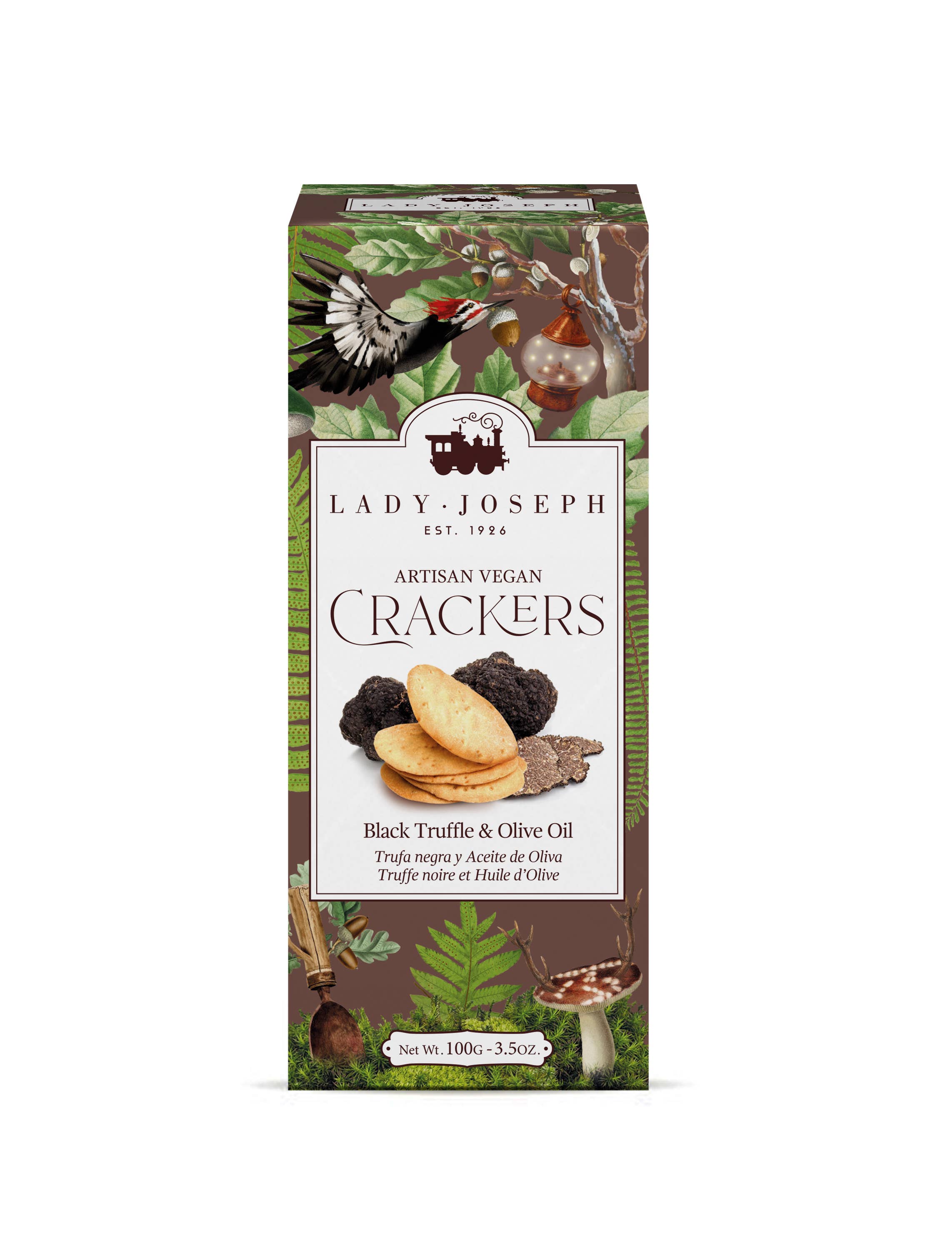 Crackers with Truffle & Olive Oil - Gabrielle's Biloxi