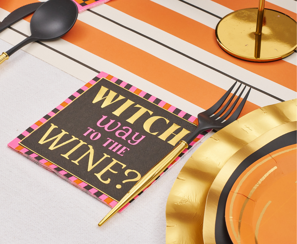 Boo Bold Cocktail Napkins - Gabrielle's Biloxi