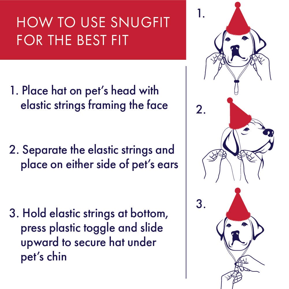 H&K Party Hat - Party Time Pink with SnugFit® - Gabrielle's Biloxi