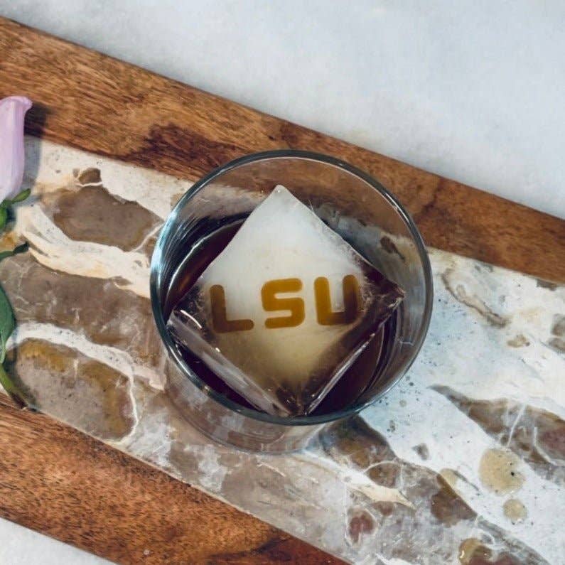 LSU Custom Cocktail Ice Tray - Bundle - Gabrielle's Biloxi