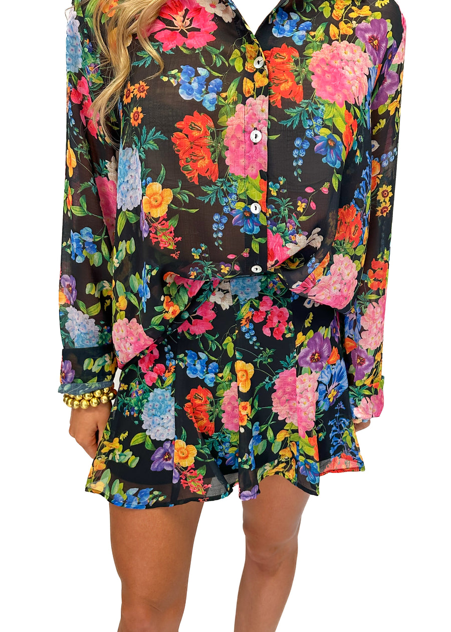 MUMU Skater Mini Skirt - Gabrielle's Biloxi