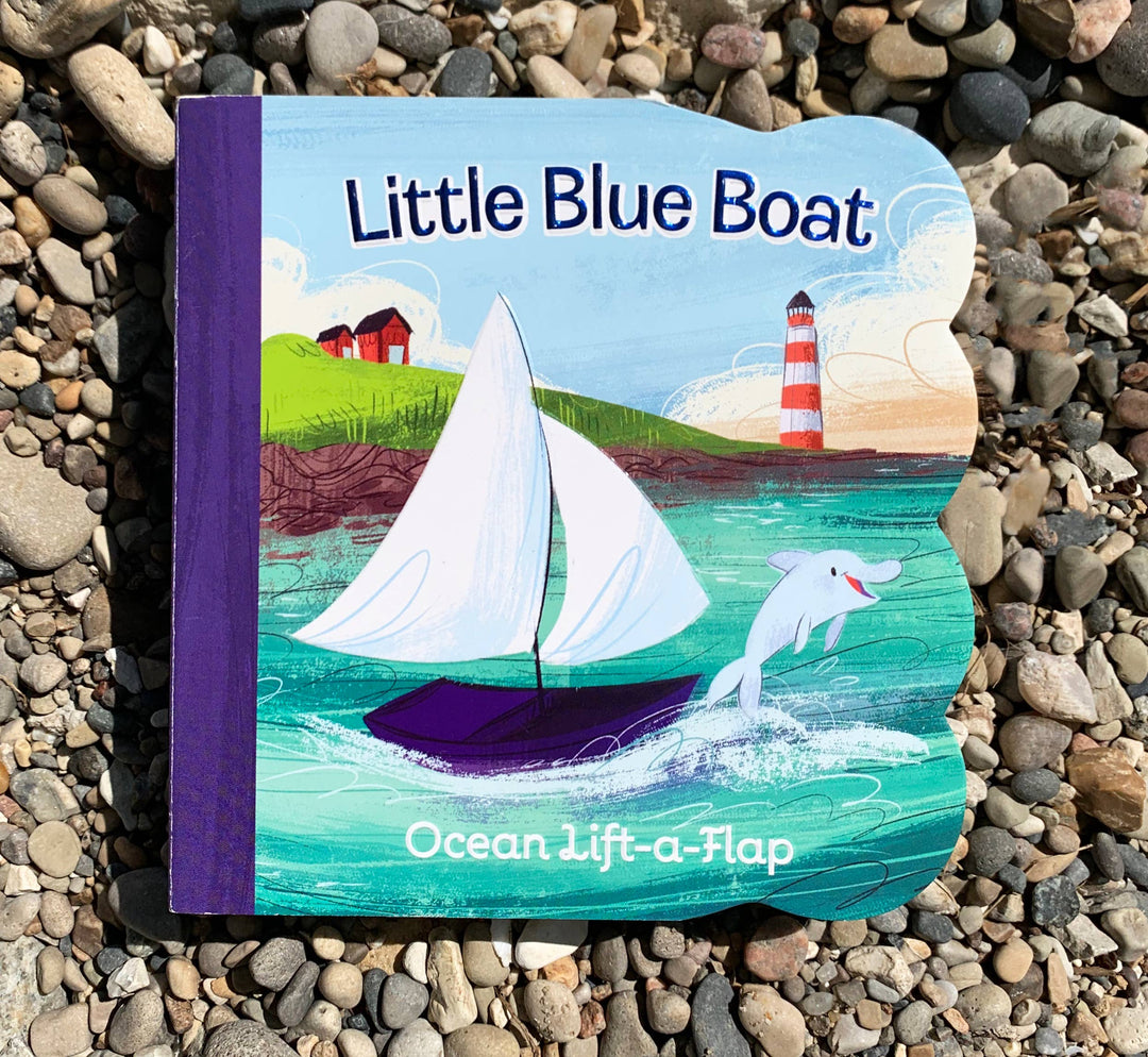 Little Blue Boat Lift-a-Flap Board Book - Gabrielle's Biloxi