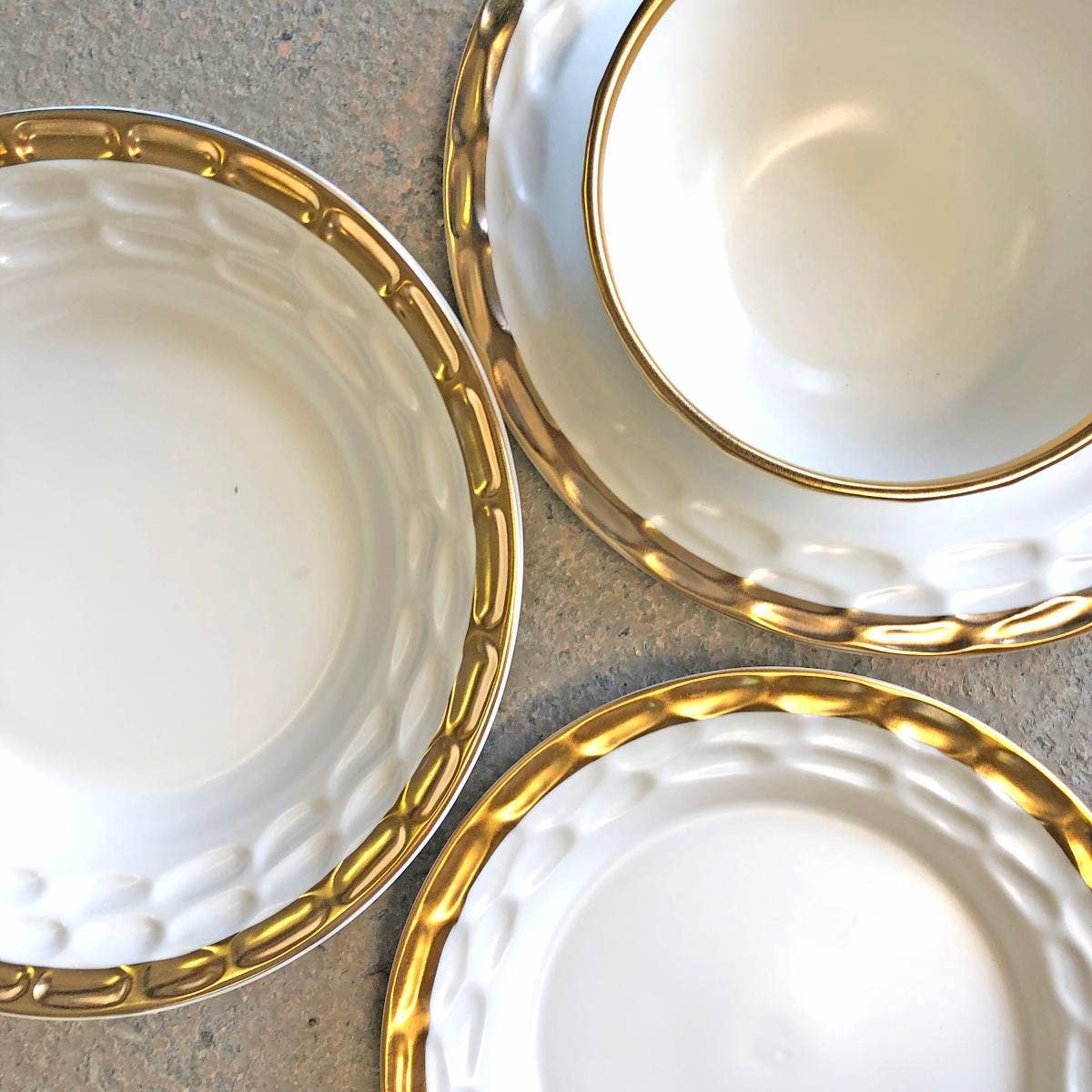 Truro Salad Plate - Gold - Gabrielle's Biloxi