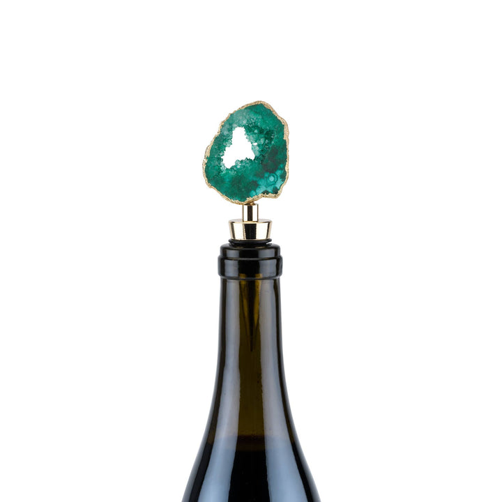 Gilded Geode Stoppers - Assorted