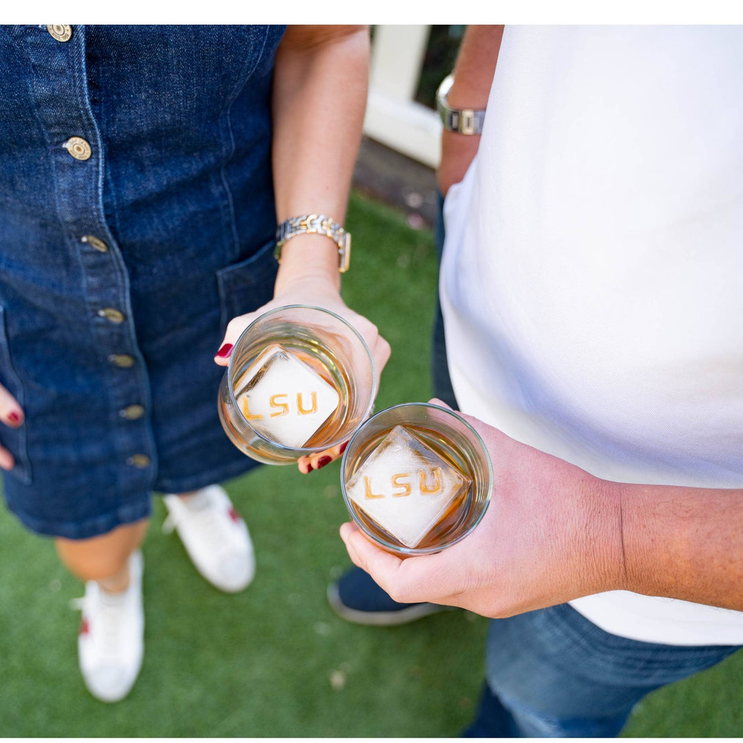 LSU Custom Cocktail Ice Tray - Bundle - Gabrielle's Biloxi