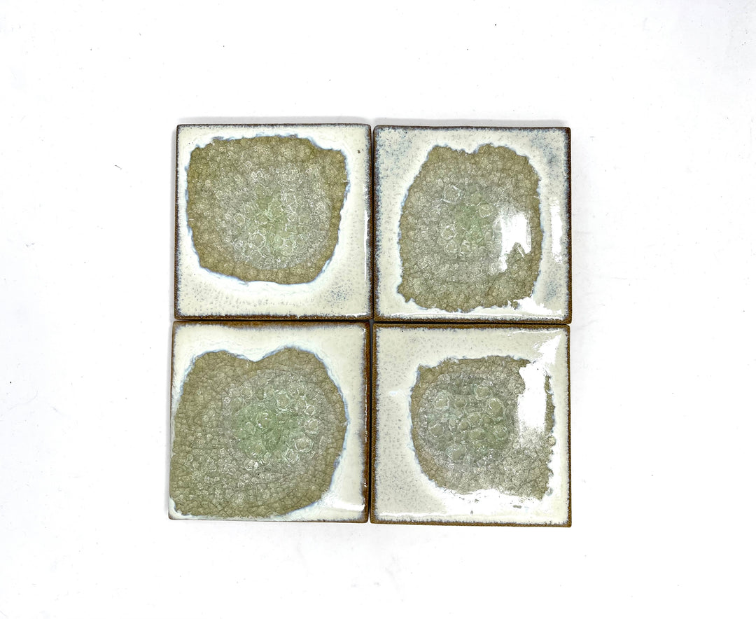 Dock 6 Pottery Coaster Set of 4 - Milk & Honey - Gabrielle's Biloxi