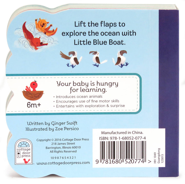 Little Blue Boat Lift-a-Flap Board Book - Gabrielle's Biloxi