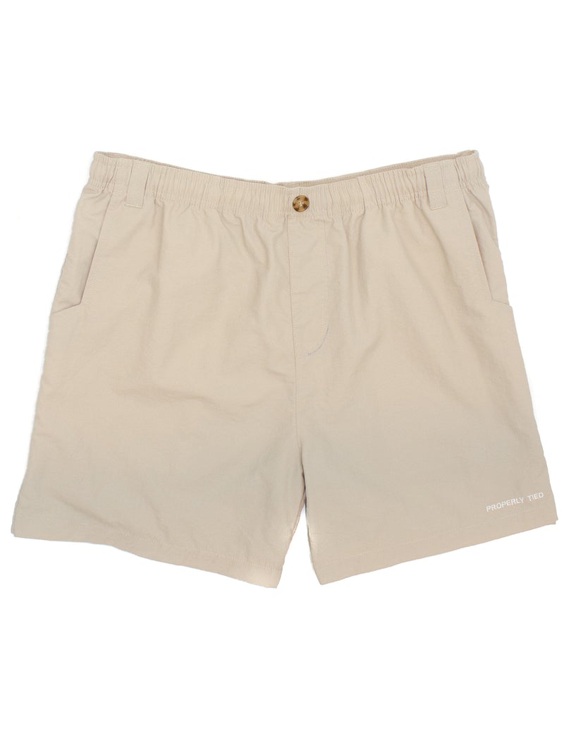 Properly Tied Baby Mallard Short - Khaki - Gabrielle's Biloxi