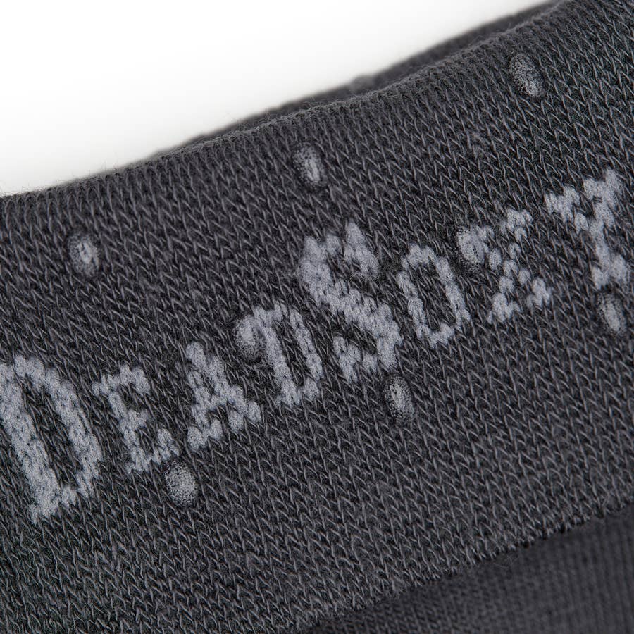 DeadSoxy Asher - Charcoal Grey Dress Socks - Gabrielle's Biloxi