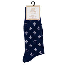 Men's Royal Fleur Socks - Gabrielle's Biloxi