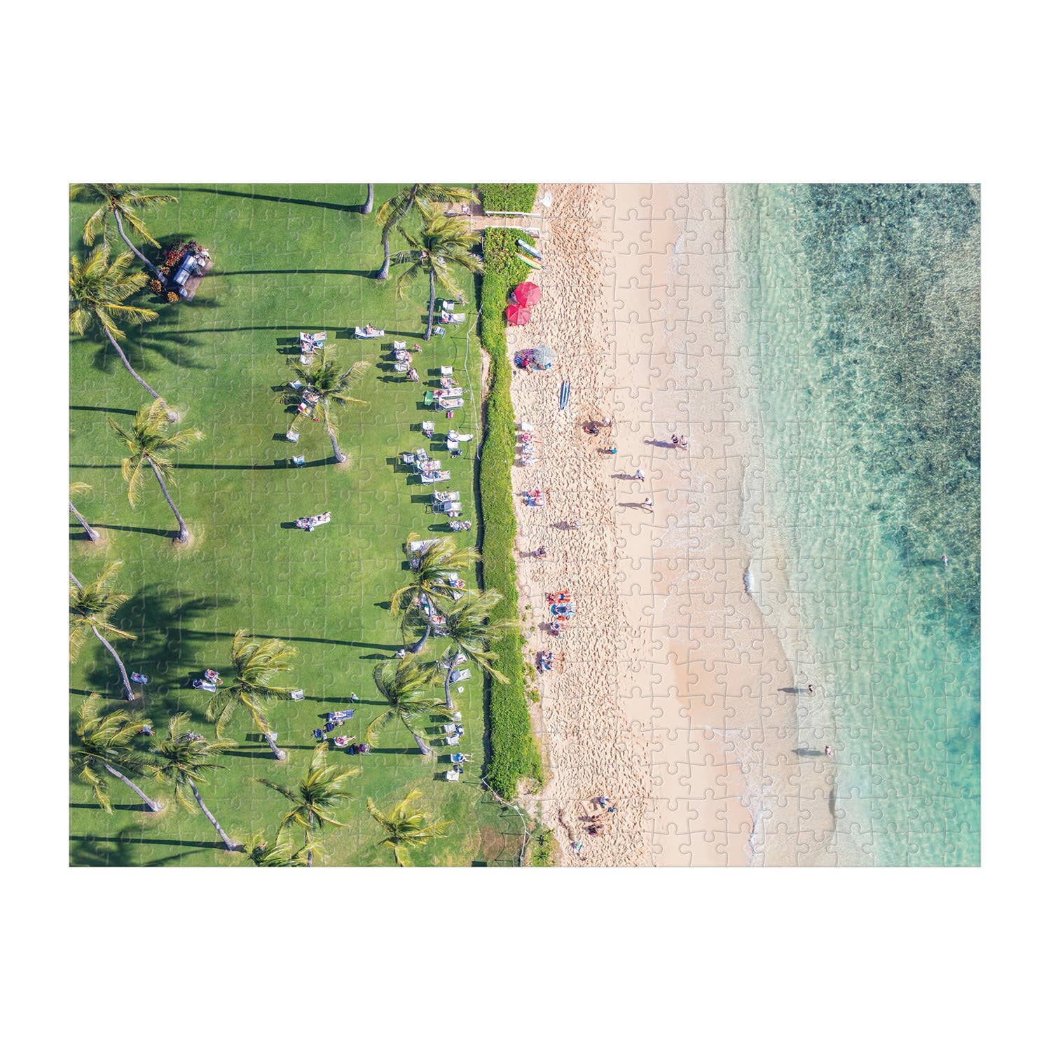 Gray Malin The Hawaii Beach Double-Sided 500 Piece Puzzle - Gabrielle's Biloxi