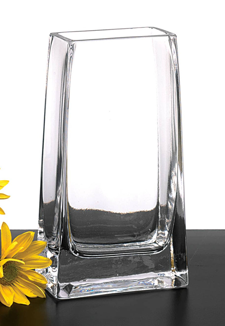 Daydream Rectangle 9" Handmade Glass Vase - Gabrielle's Biloxi