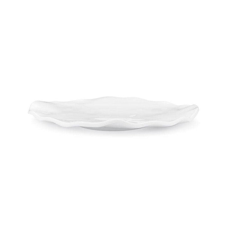 Ruffle 14" x 10" Small Oval Platter - Gabrielle's Biloxi