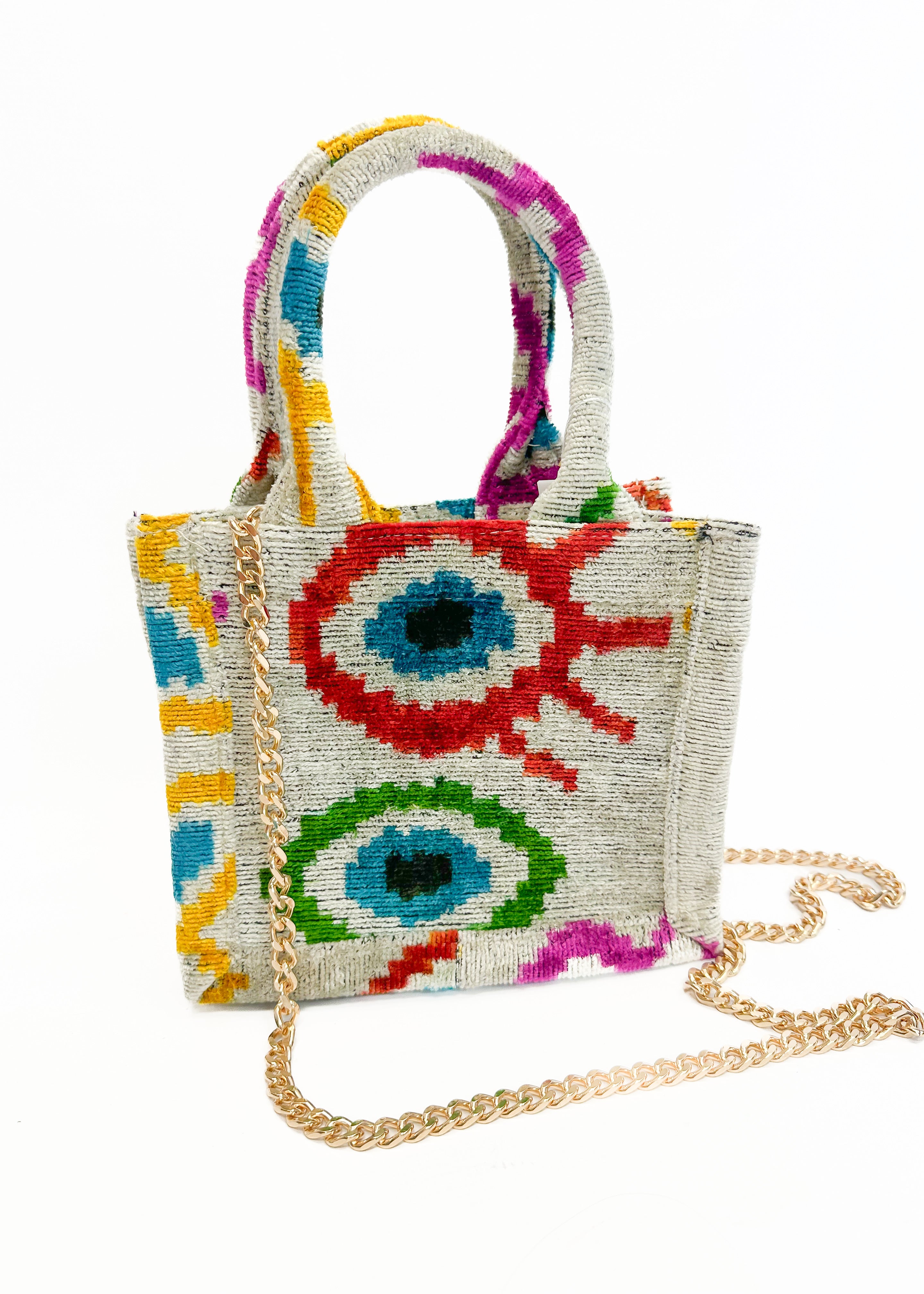 Wolf & Willa Micro Tote - Neon Eye - Gabrielle's Biloxi