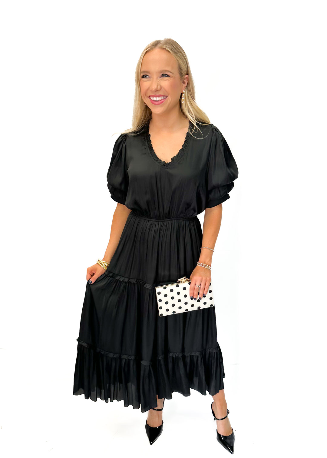 Helena Dress - Black - Gabrielle's Biloxi