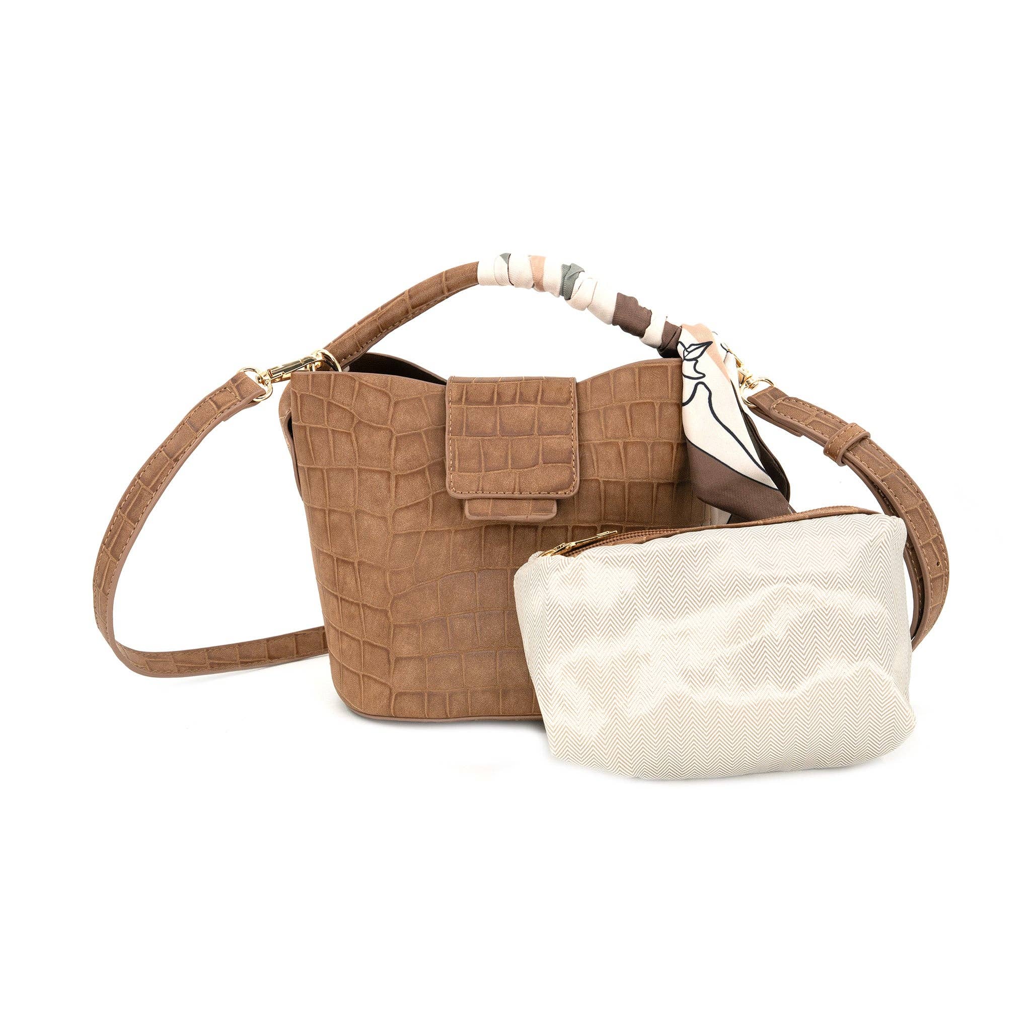 Lucia Handbag - Brown