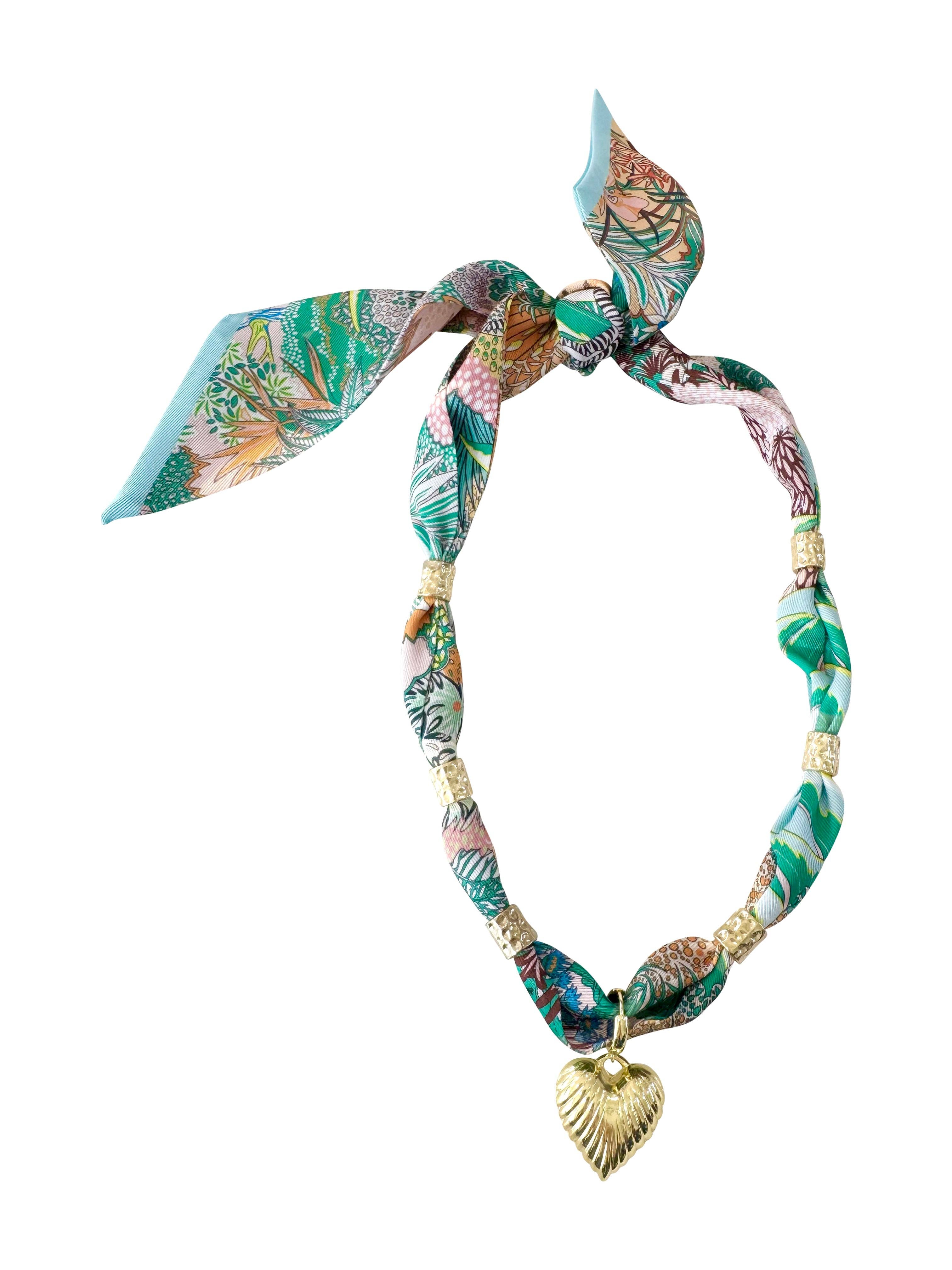 Tahiti Scarf Necklace - Gabrielle's Biloxi